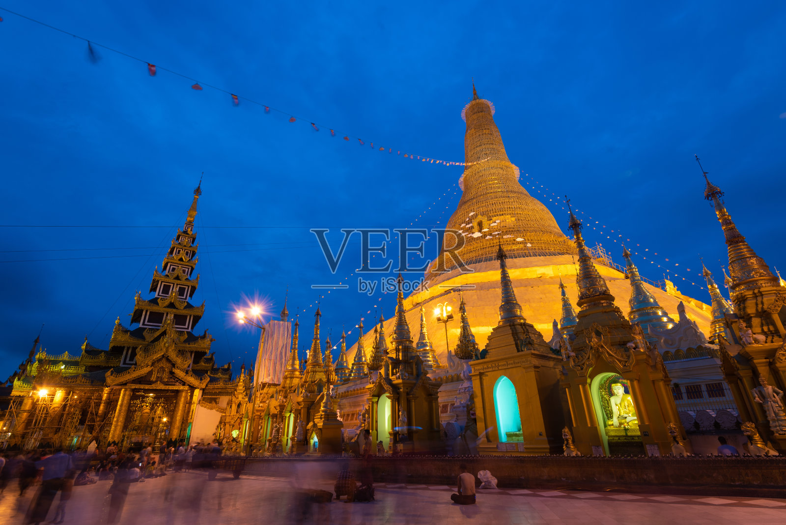 大金塔黄昏照片摄影图片