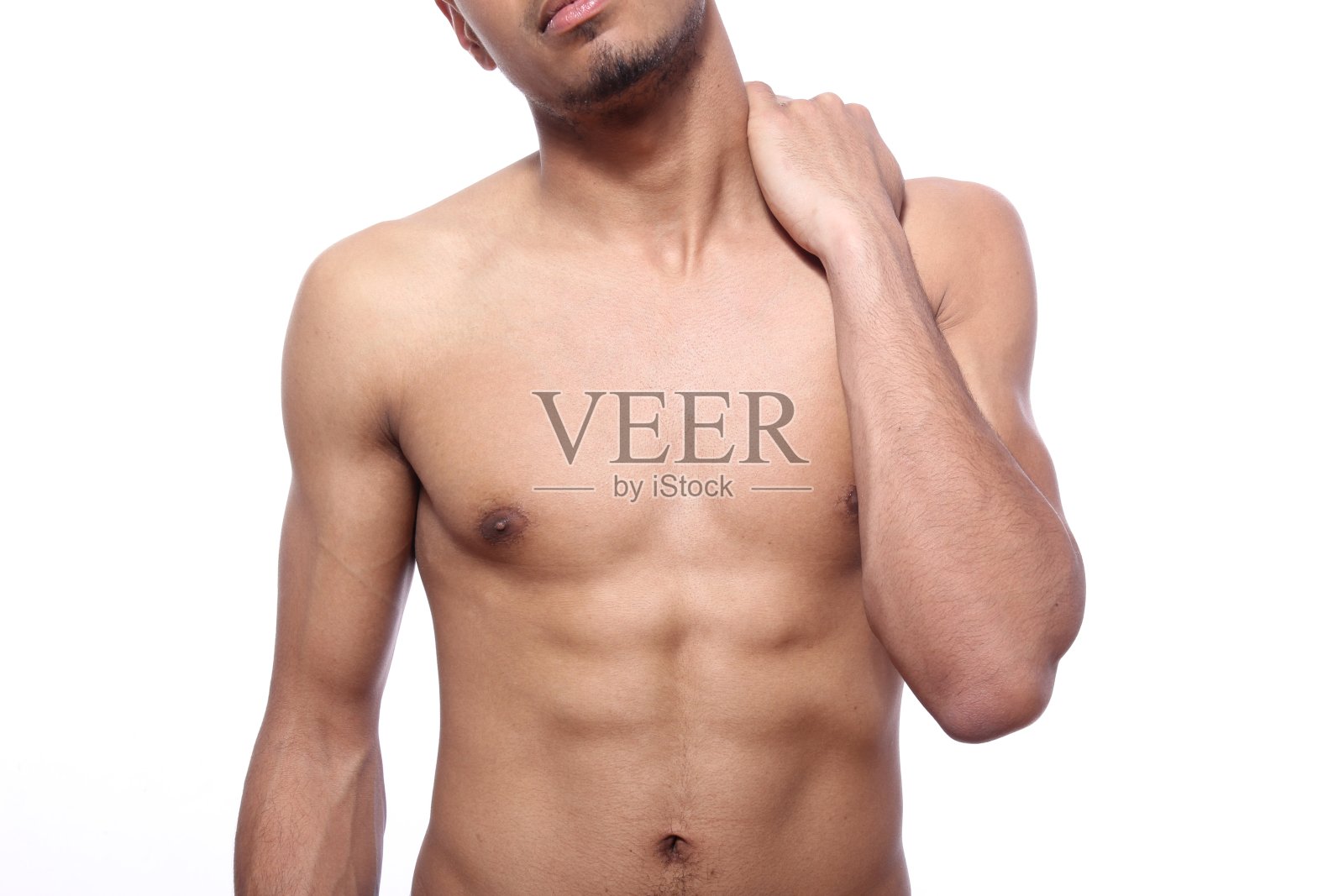 漂亮的男人的身体照片摄影图片