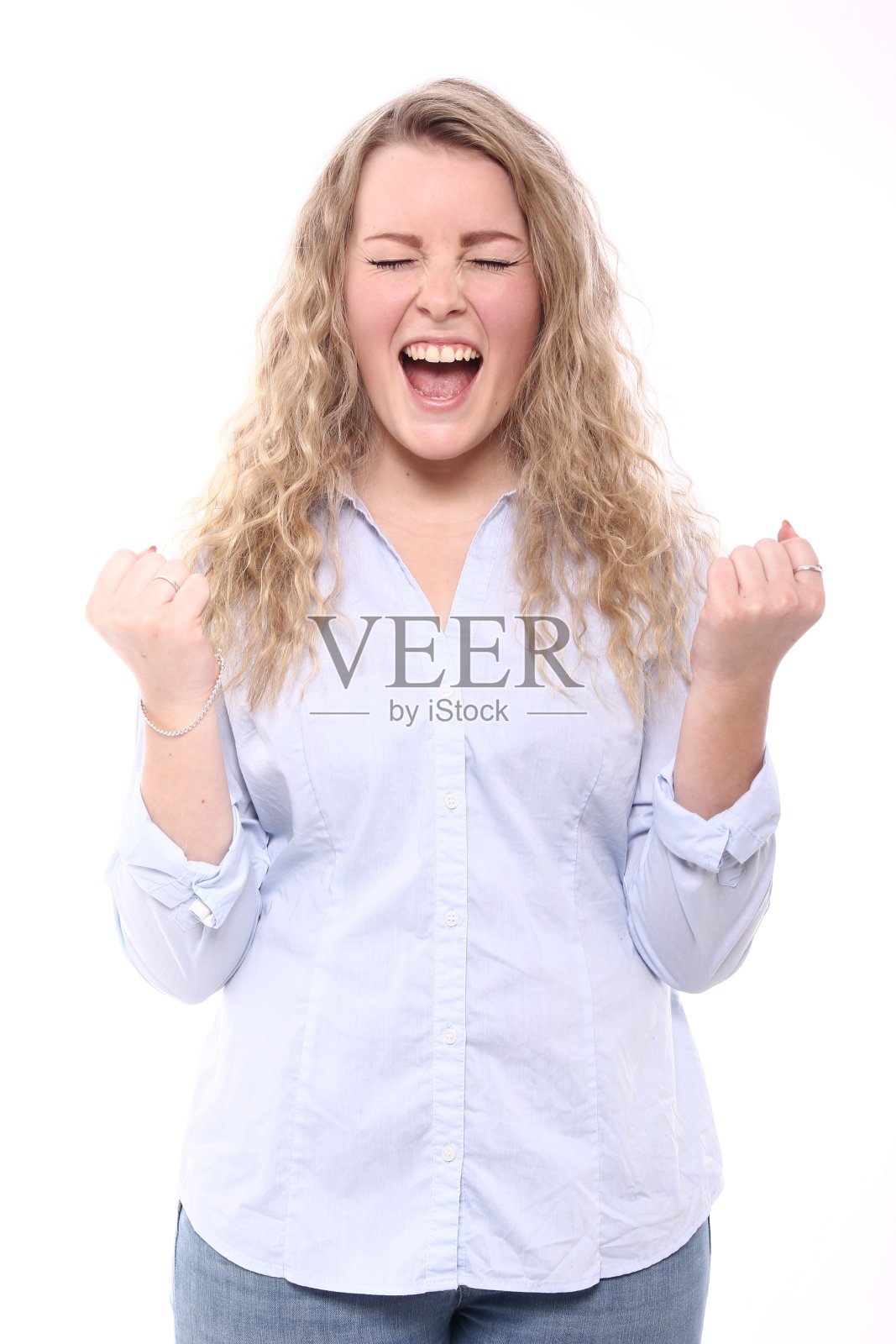 美丽的白人女子照片摄影图片