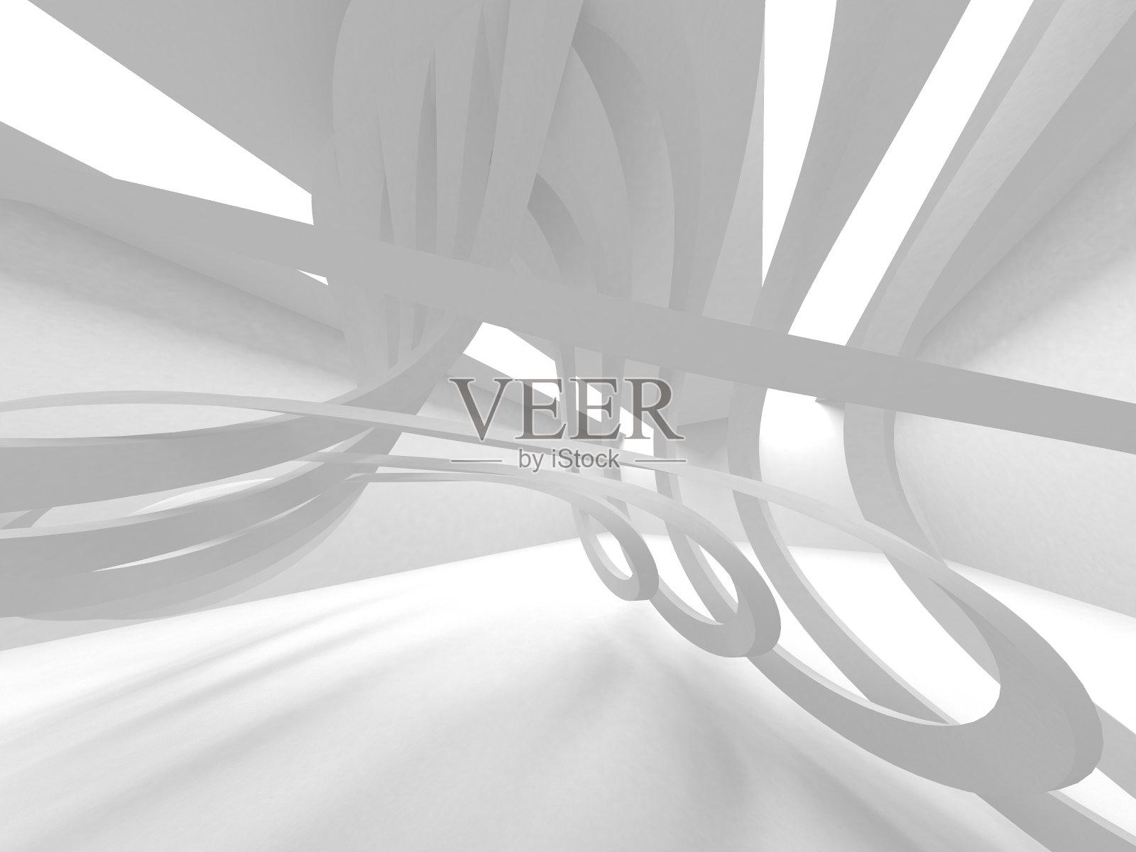 抽象现代白色建筑背景照片摄影图片