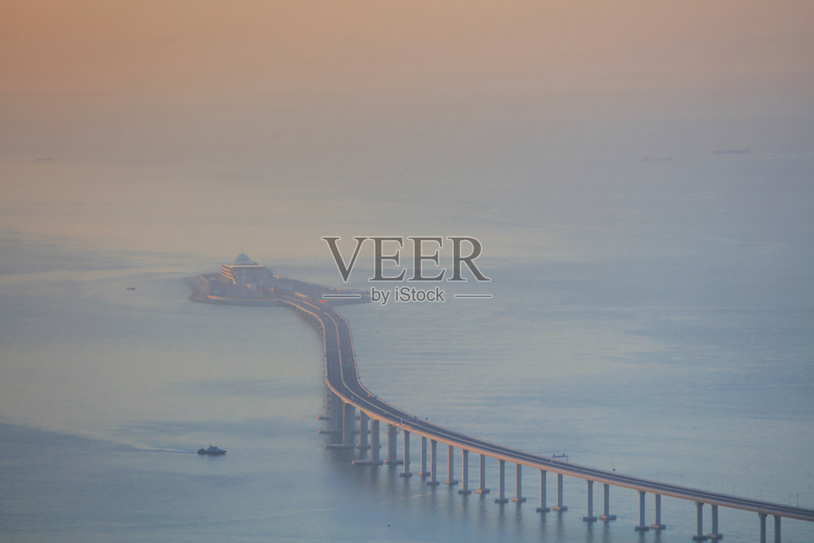 内拉山港珠澳大桥照片摄影图片