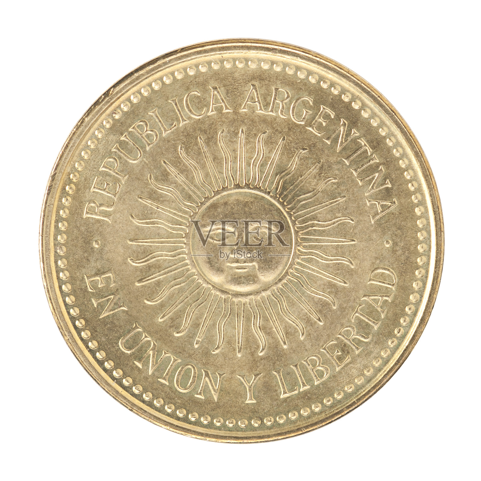 阿根廷硬币分照片摄影图片