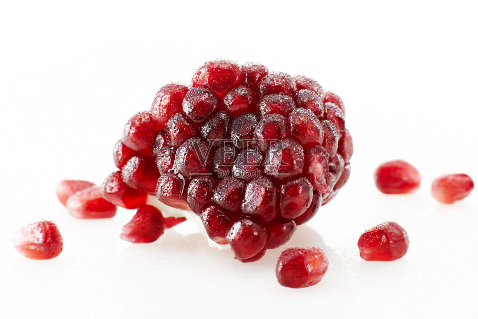 特写新鲜水果石榴照片摄影图片