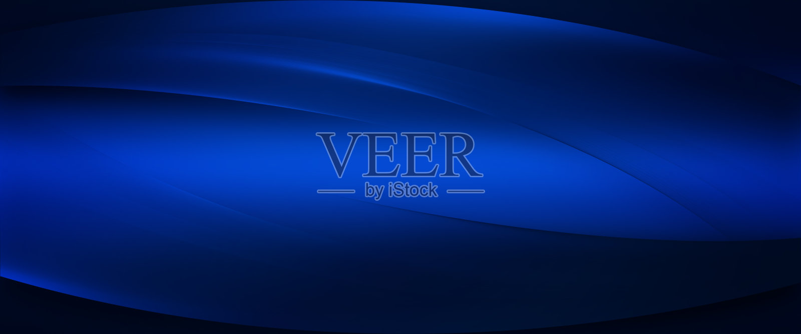 优雅抽象的蓝色波浪背景照片摄影图片