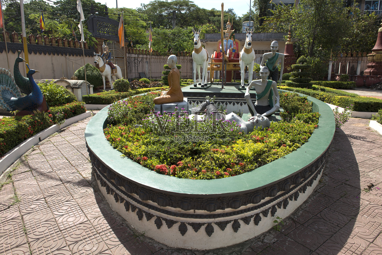 柬埔寨暹粒，帕拉寺照片摄影图片