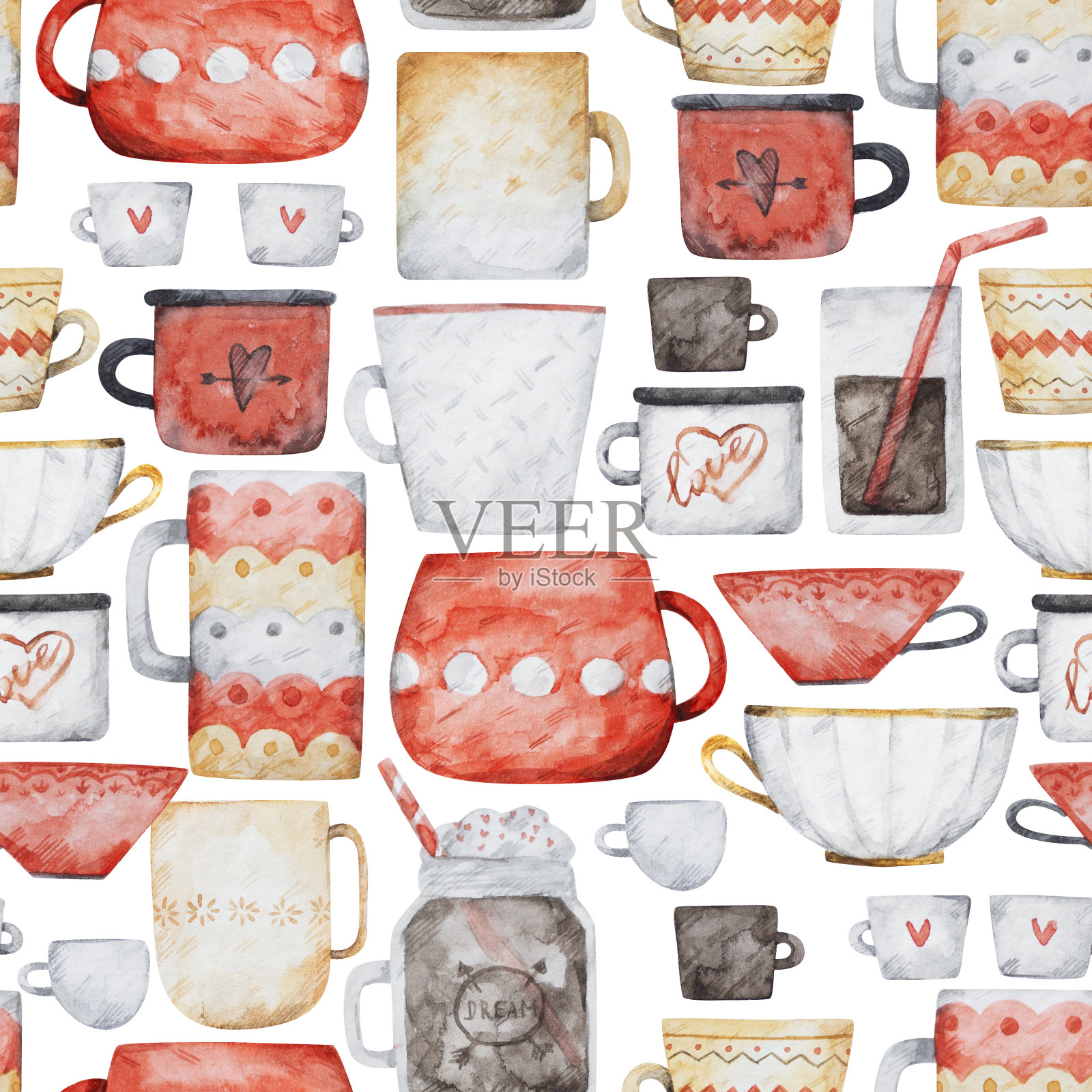 杯插画图片素材