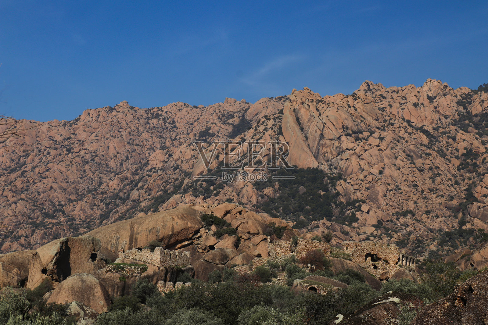 七人修道院照片摄影图片