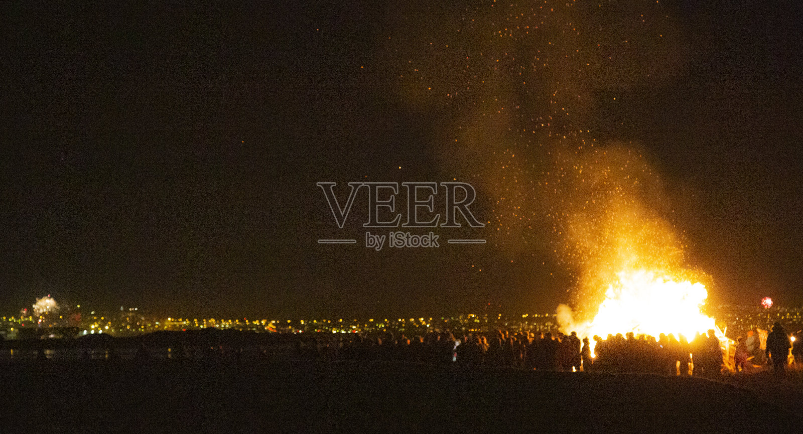 过年的火照片摄影图片
