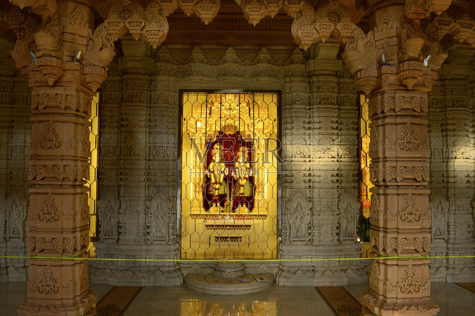 位于马哈拉施特拉邦浦那的BAPS Shri Swaminarayan Mandir照片摄影图片