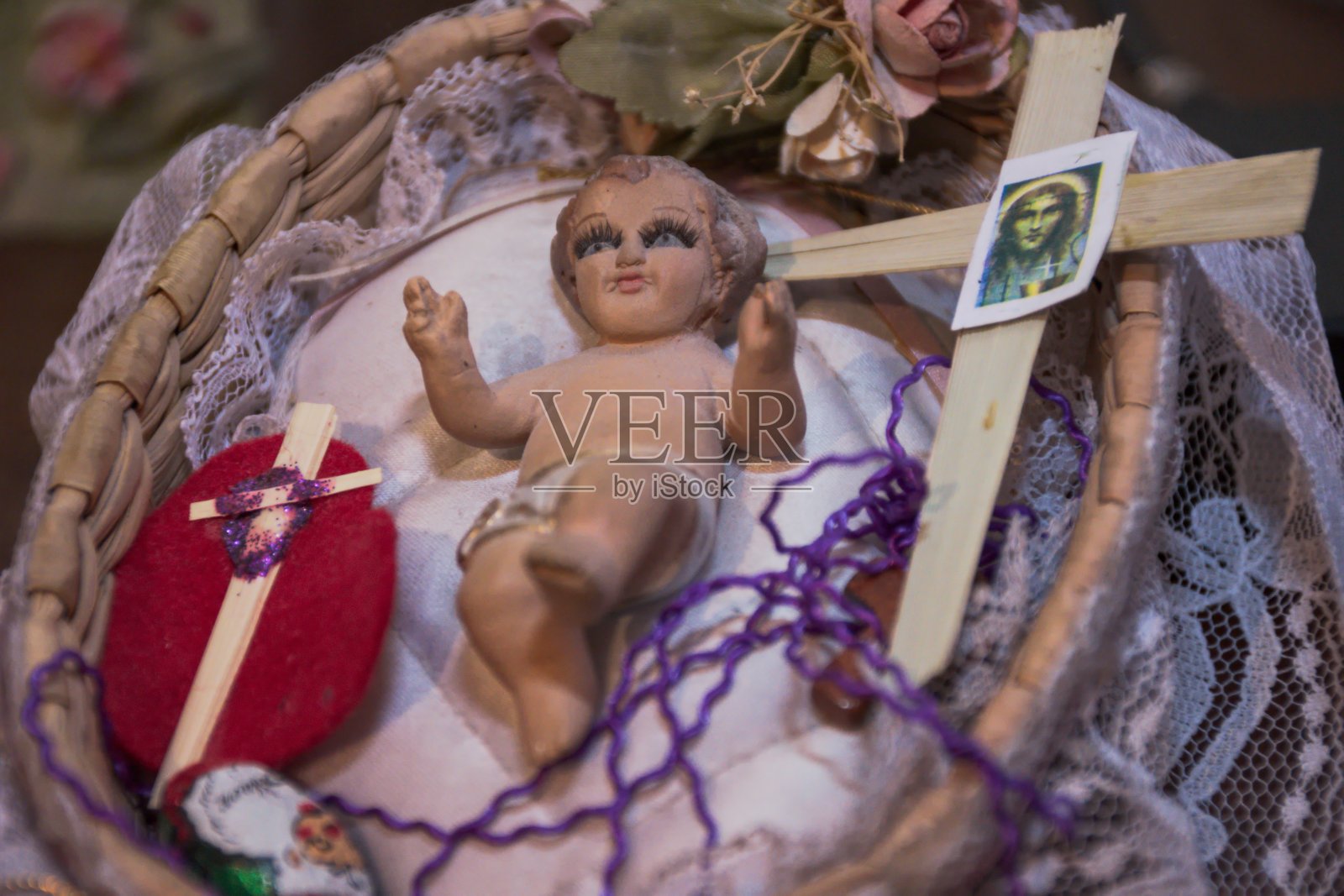 传统的婴儿耶稣照片摄影图片