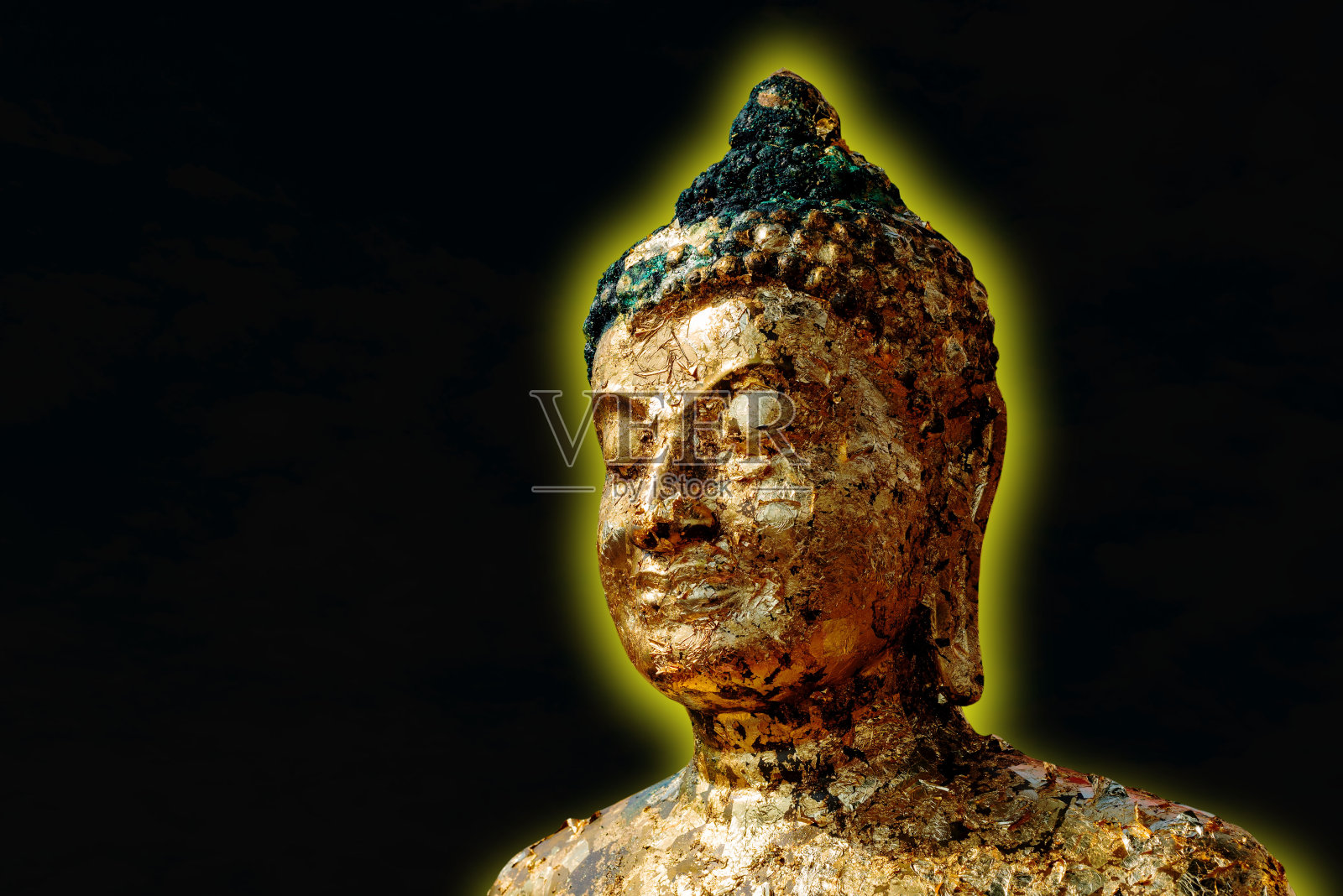 佛祖，亚洲，黄金，铁锈照片摄影图片