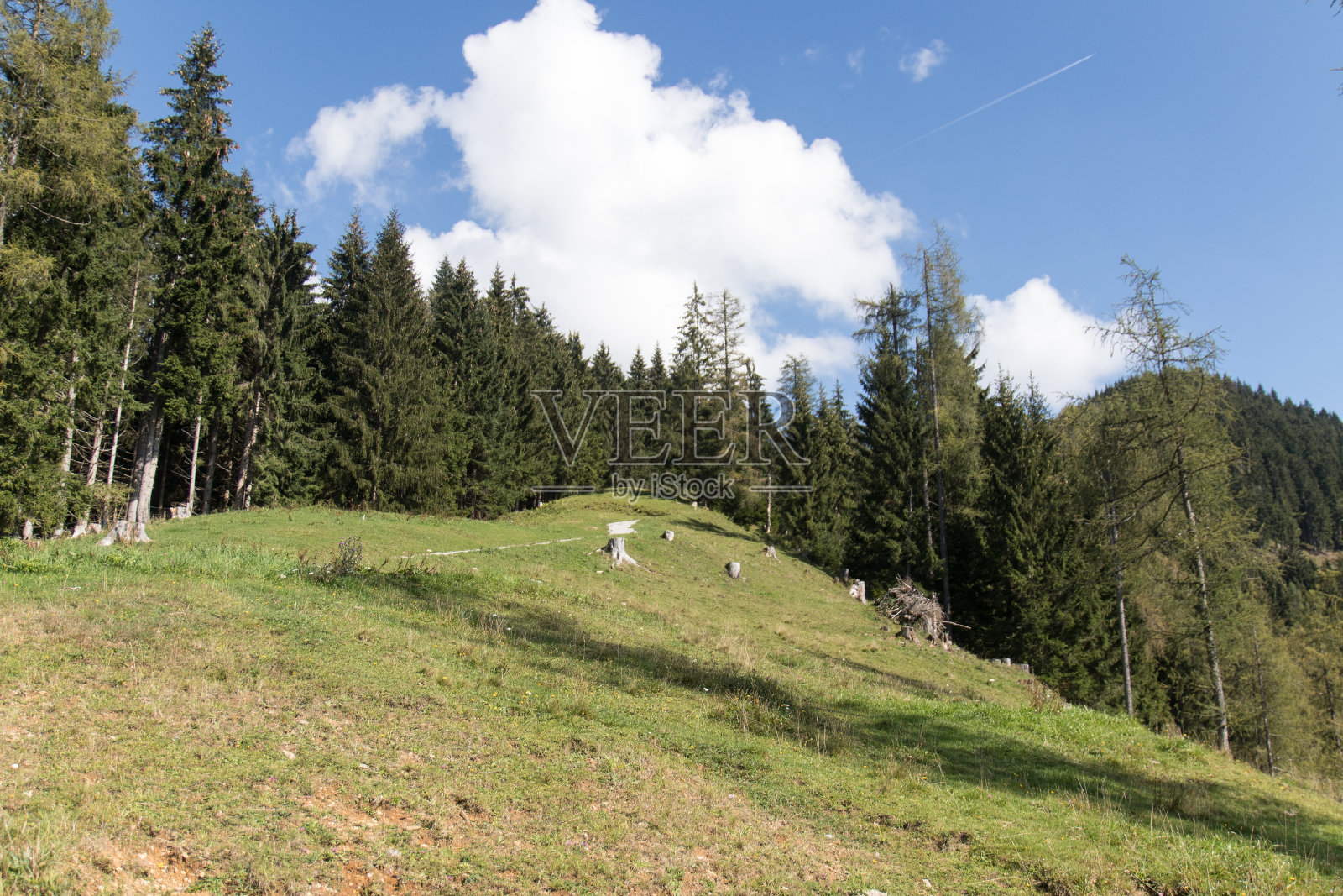 山景紧挨着伏芬翁照片摄影图片