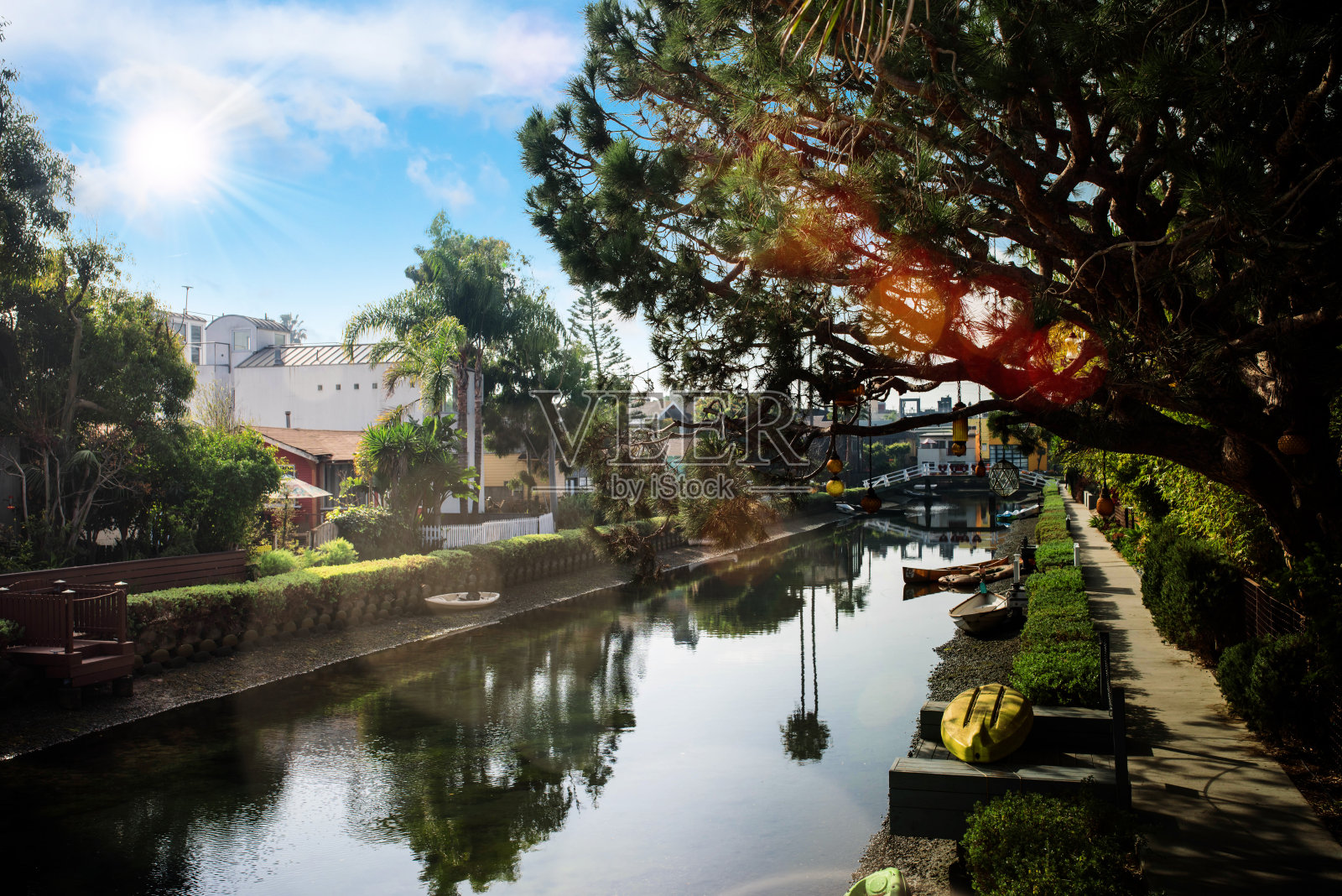 威尼斯在加州照片摄影图片