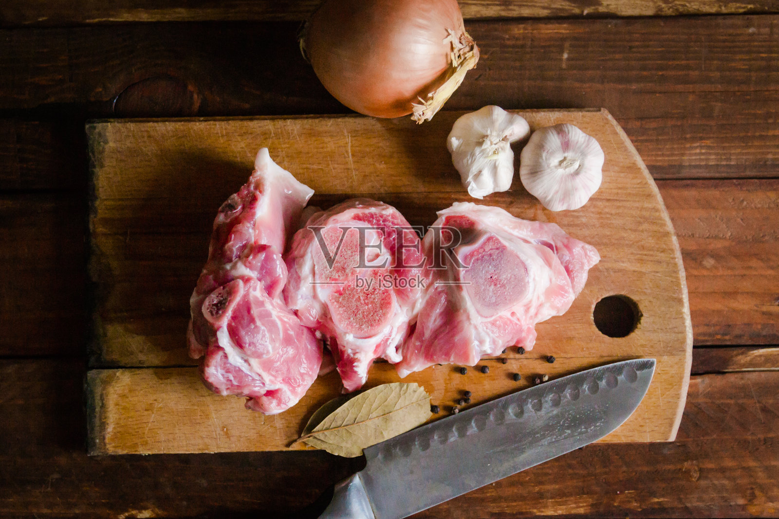 肉配肉菜照片摄影图片