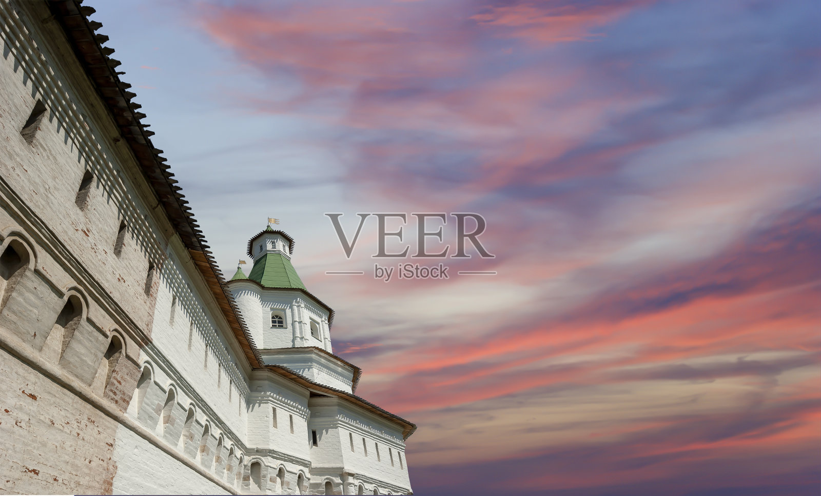 复活修道院(Voskresensky修道院，Novoiyerusalimsky修道院或新耶路撒冷修道院)-是俄罗斯东正教在莫斯科地区的一个主要修道院。始建于1656年，是父权聚居地照片摄影图片