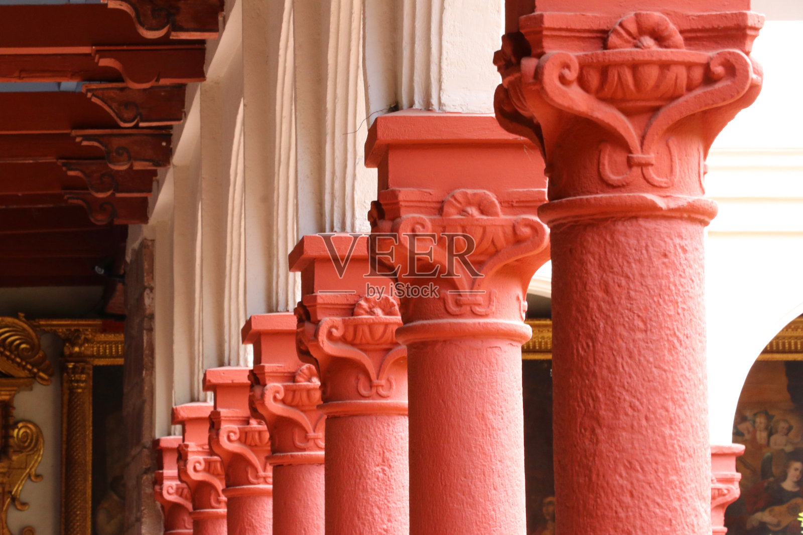 sä该在圣多明各kirche(库斯科)照片摄影图片