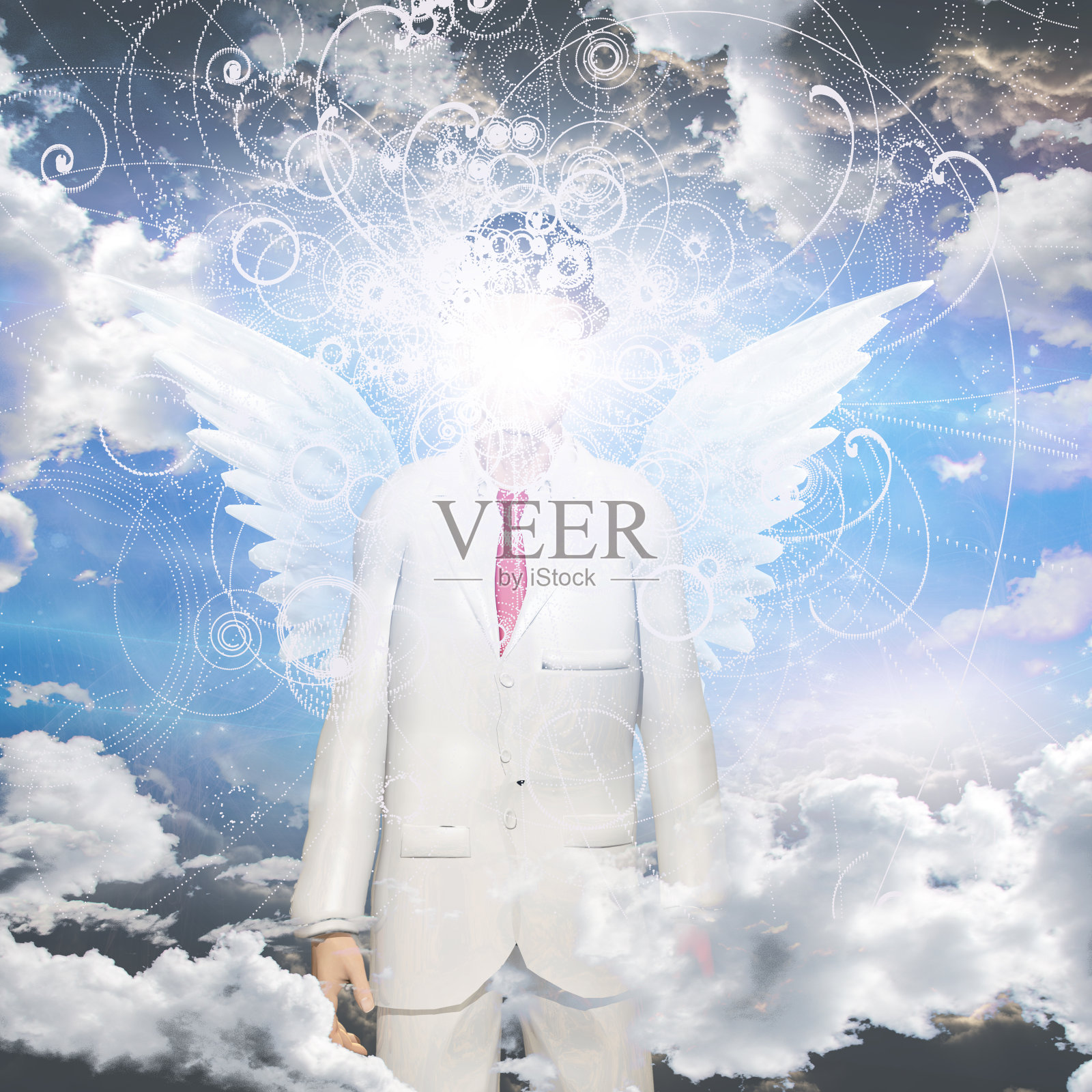 天使被掩盖照片摄影图片