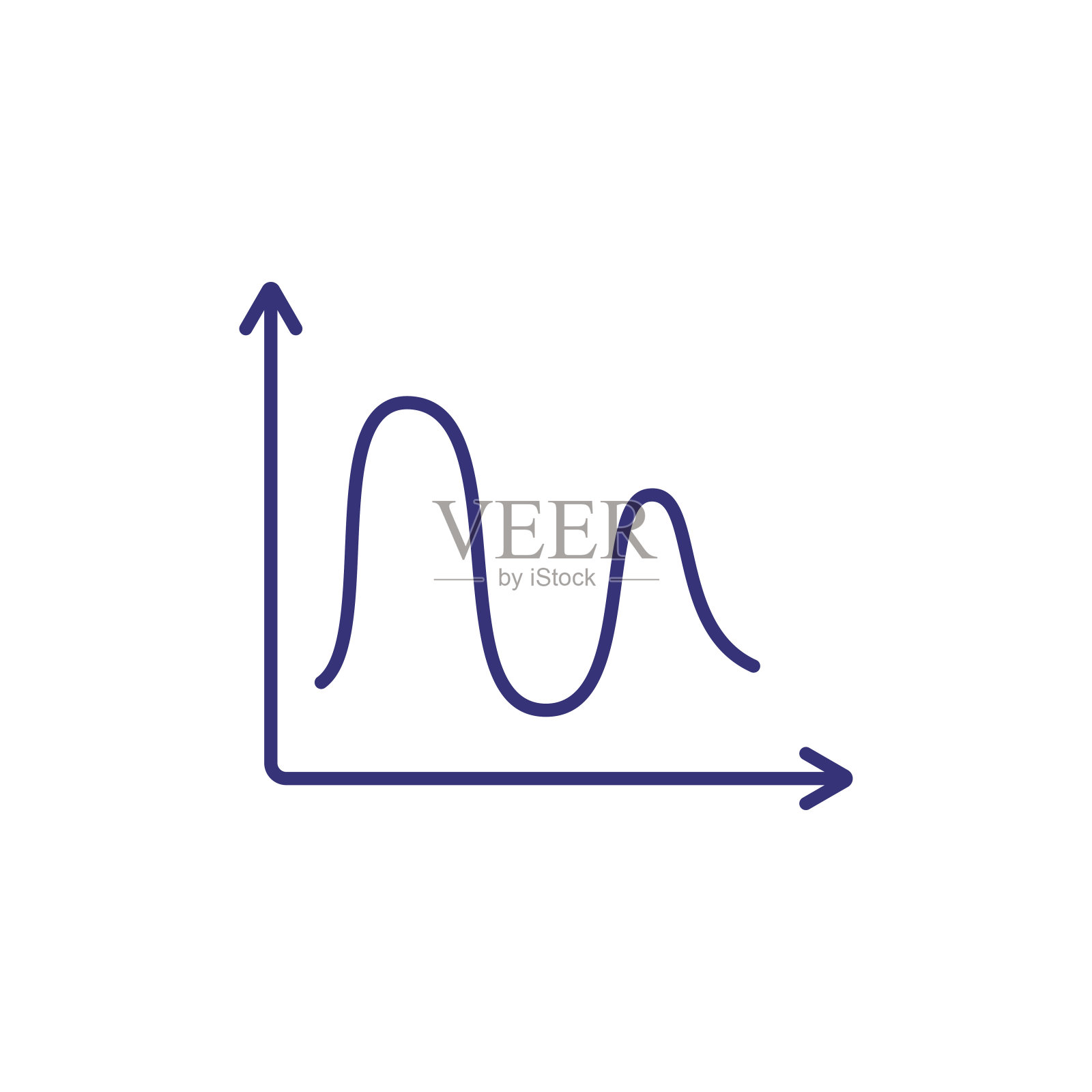 图线的图标插画图片素材