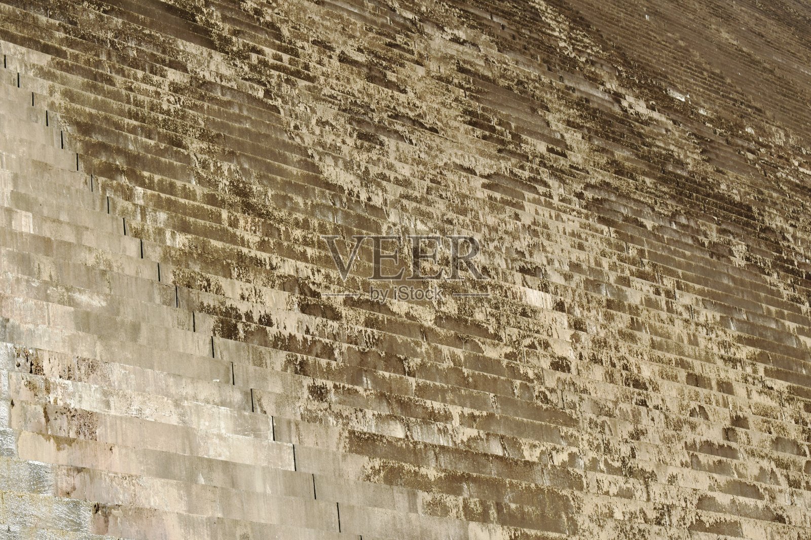 泰国的昆丹普拉坎Chon巨型混凝土大坝照片摄影图片