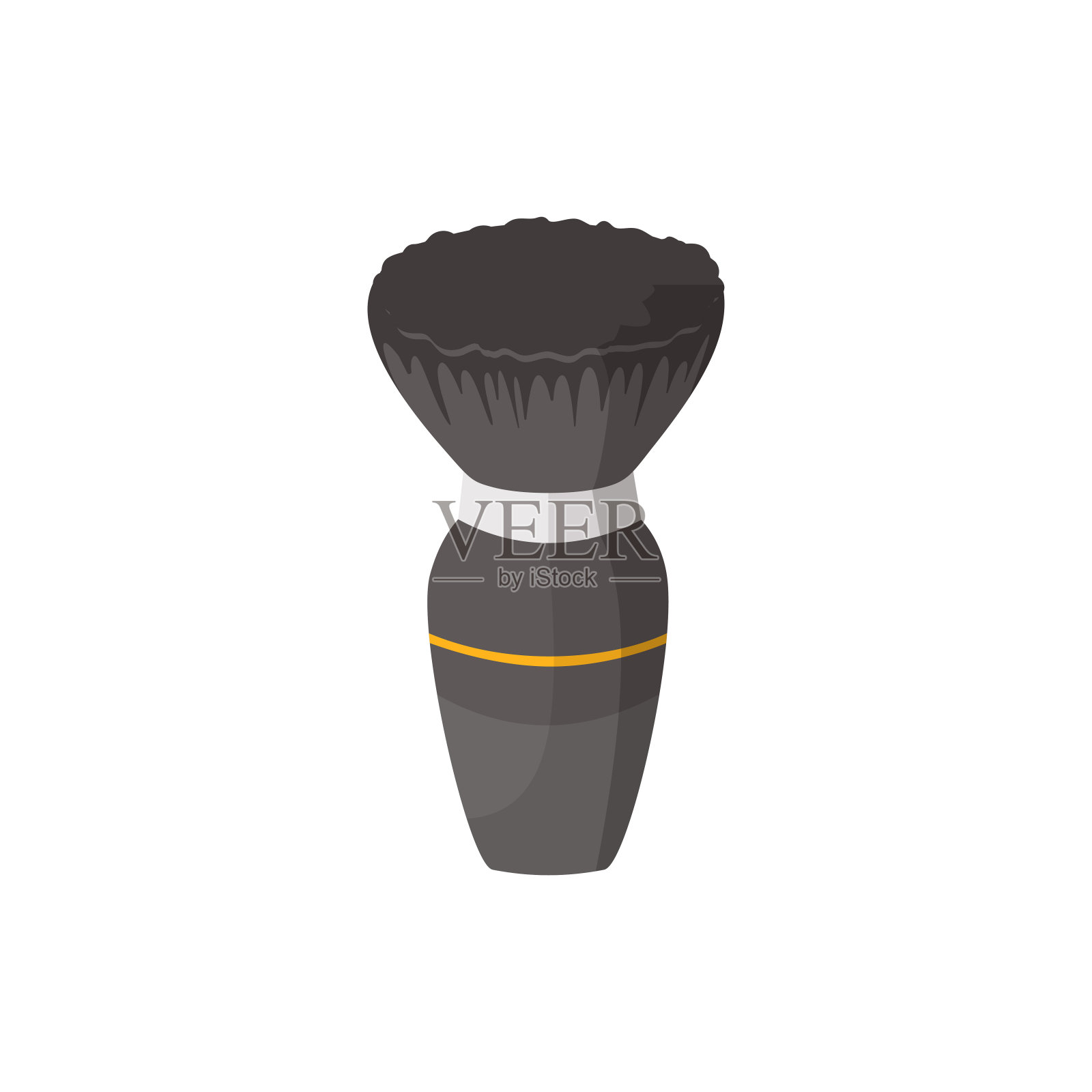 粉末刷图插画图片素材