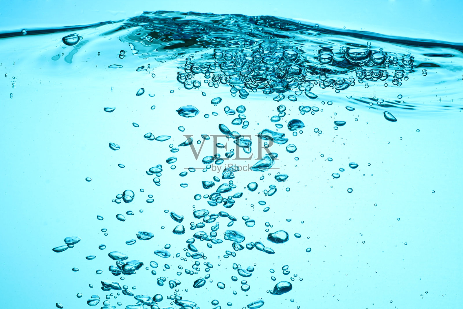 淡水与水下气泡纹理背景照片摄影图片