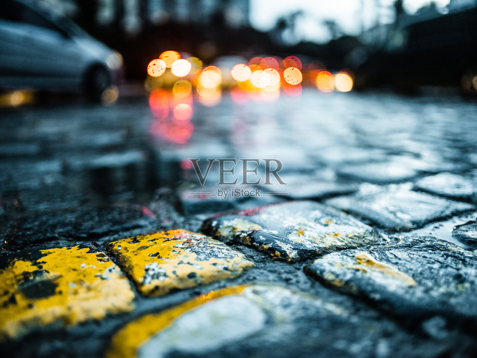 交通信号灯散景照片摄影图片