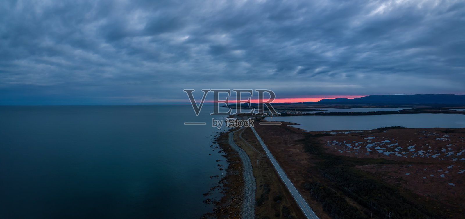 纽芬兰岛航拍照片摄影图片