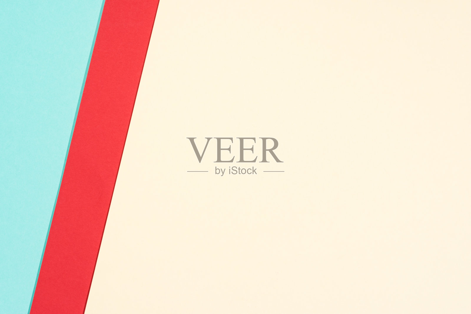 简单的现代蓝色，红色和黄色抽象背景与复制空间照片摄影图片