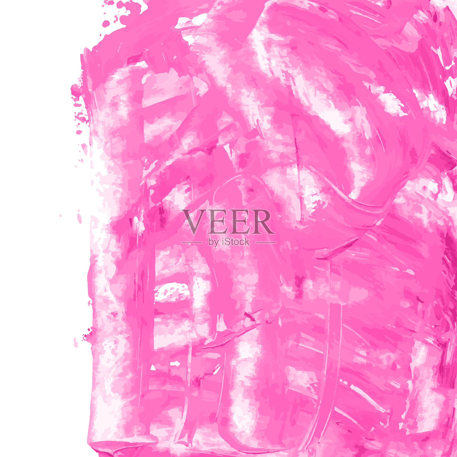 洋红，粉红，玫瑰大理石水彩矢量纹理背景插画图片素材