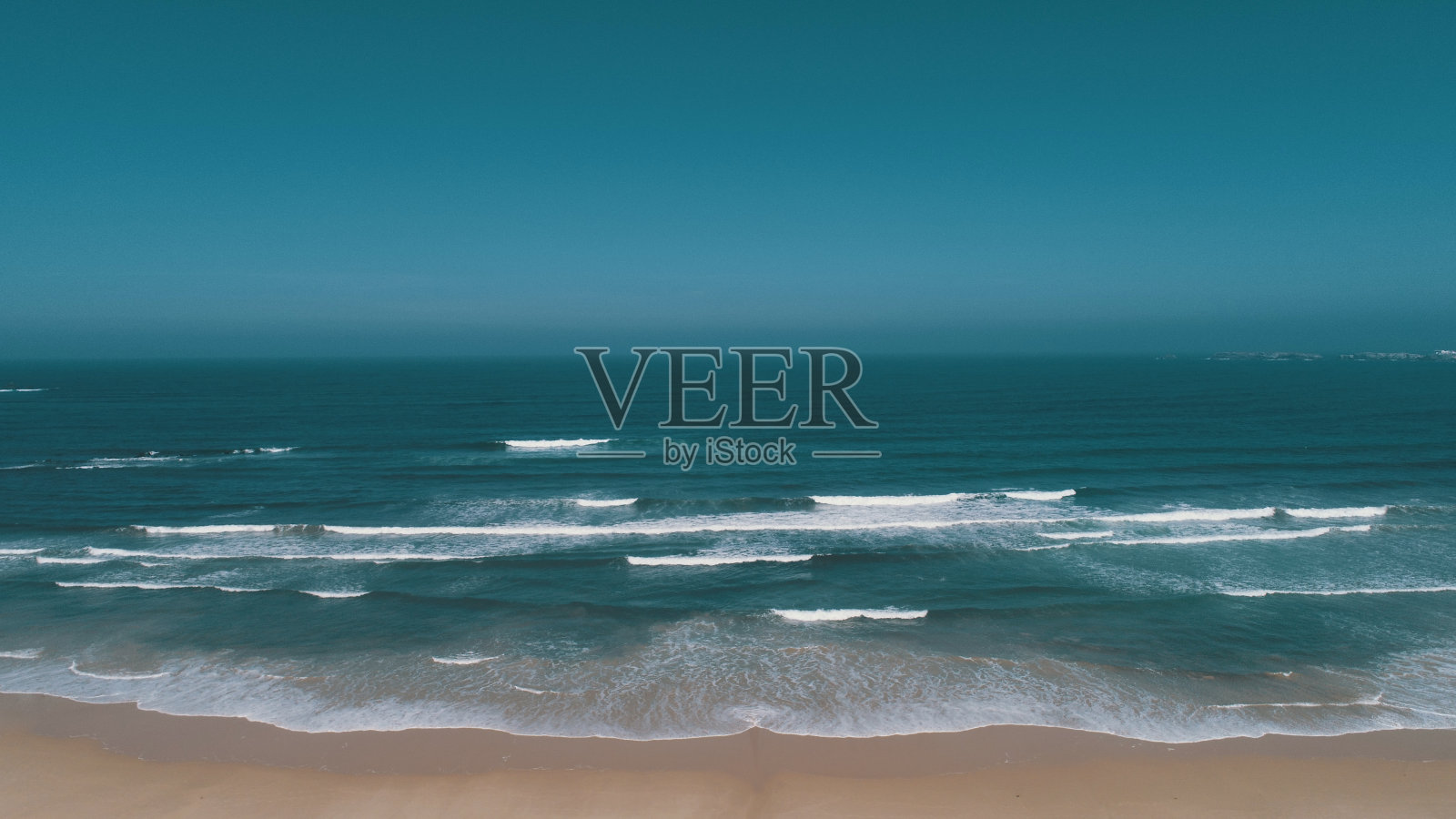 令人惊叹的海滩鸟瞰图照片摄影图片