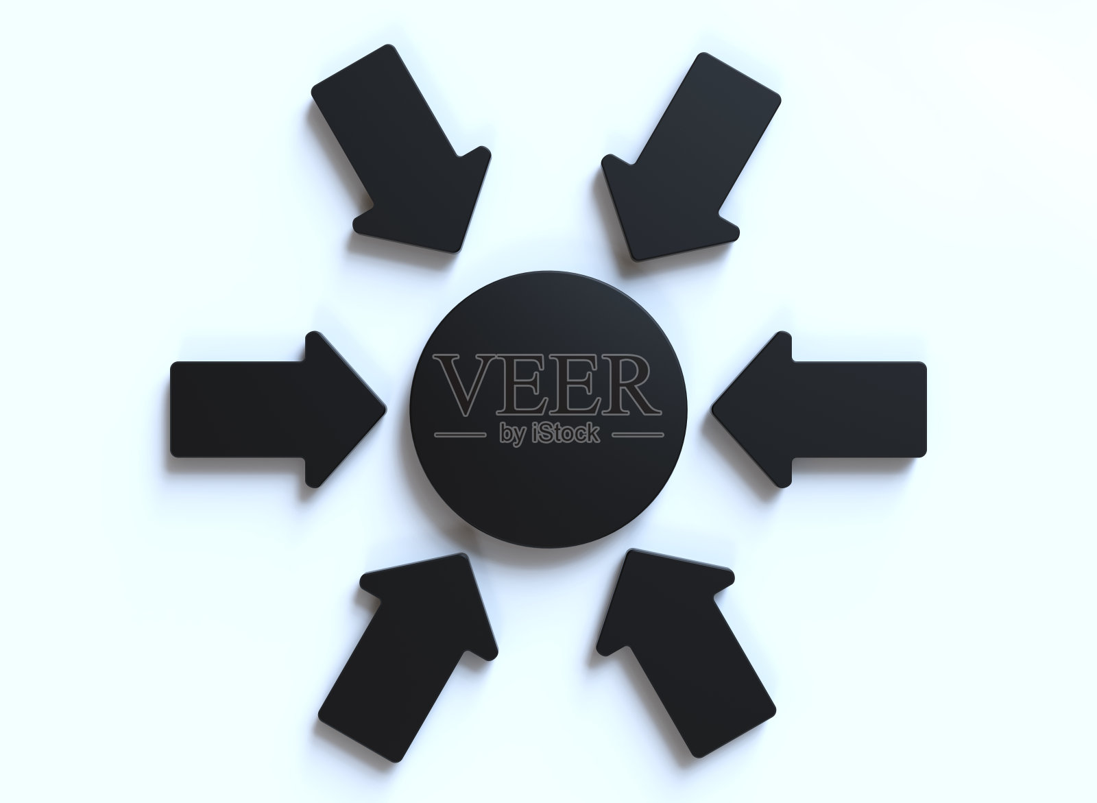 黑色的箭头图照片摄影图片