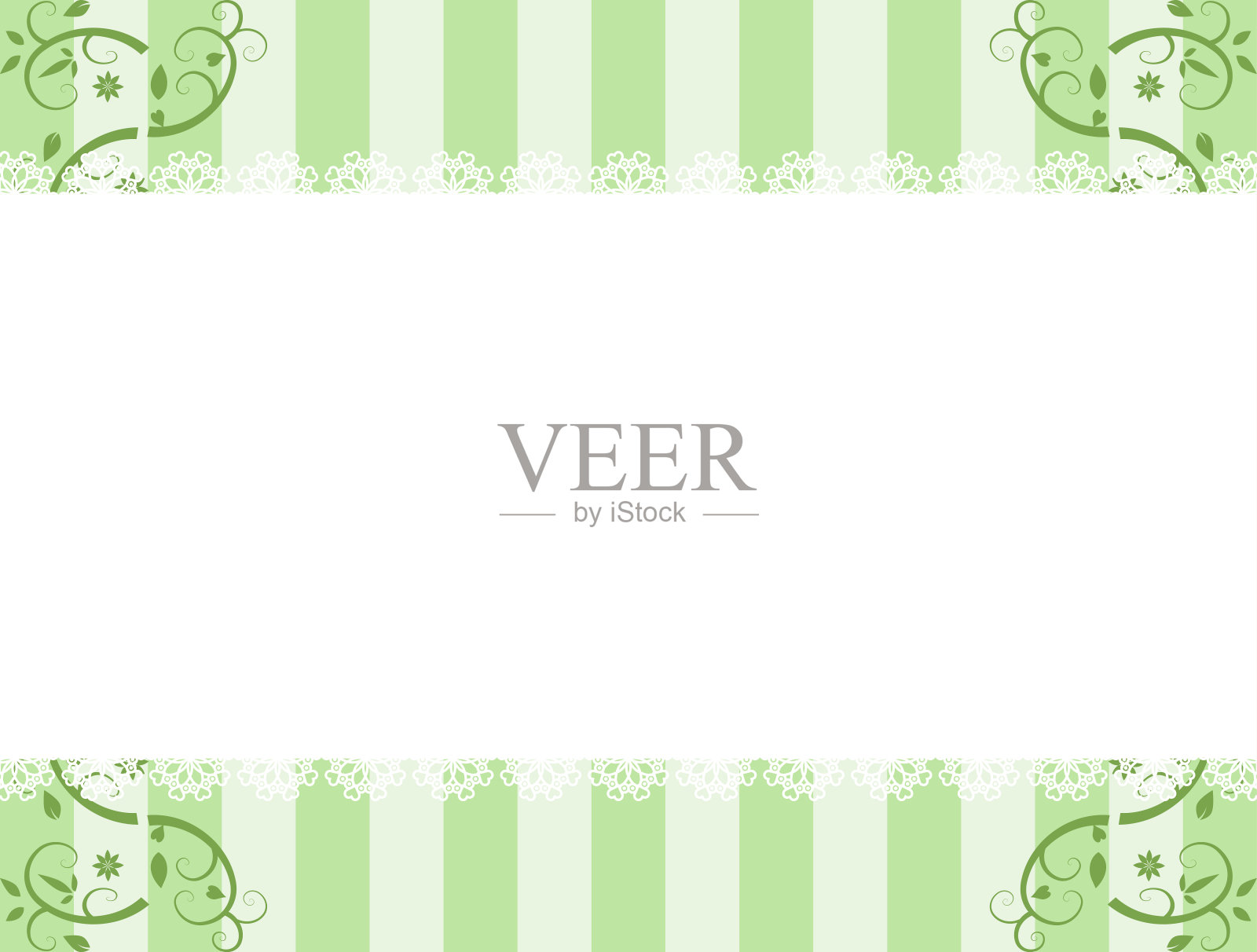 蕾丝编织框插画图片素材