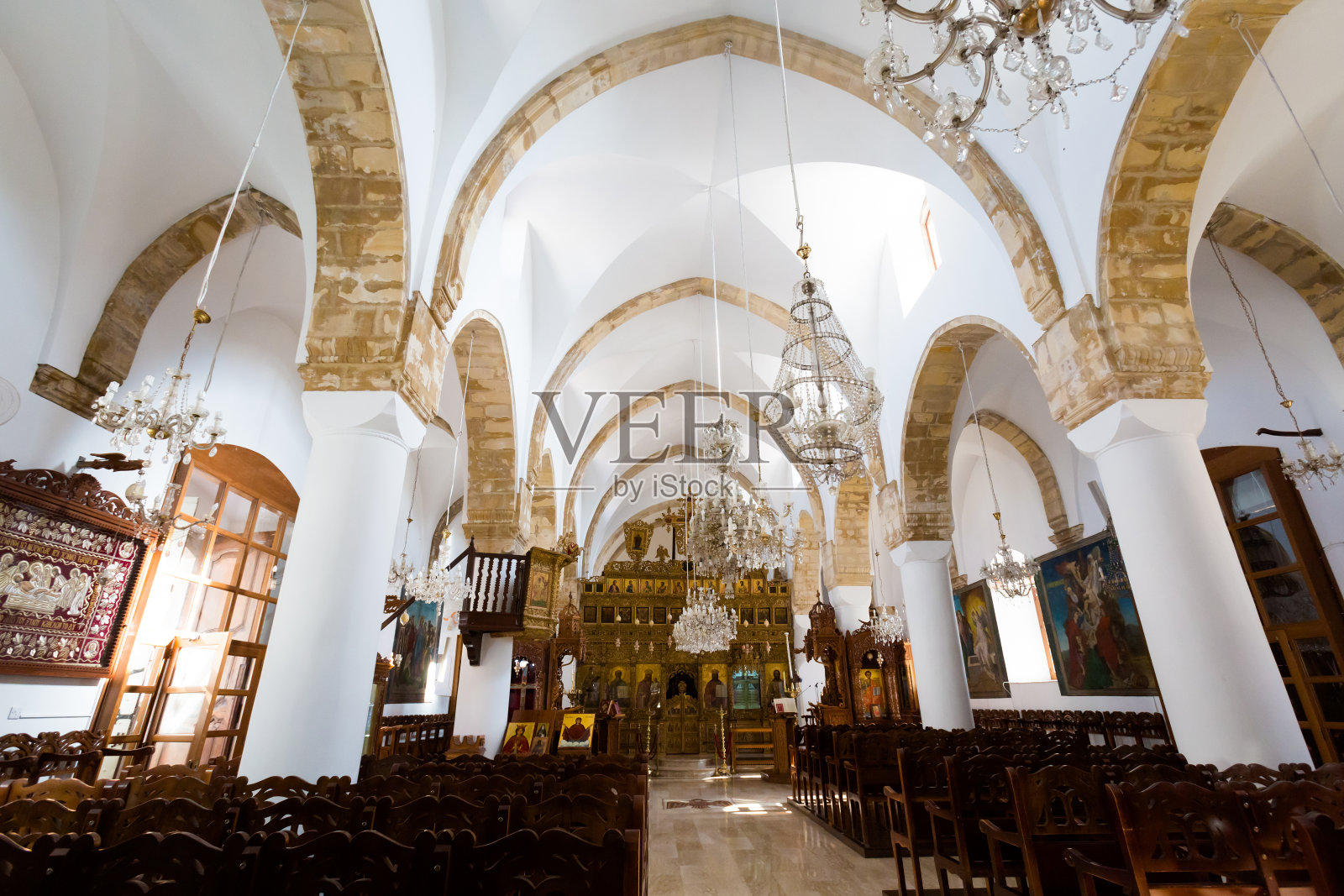 美丽的建筑Omodos塞浦路斯照片摄影图片