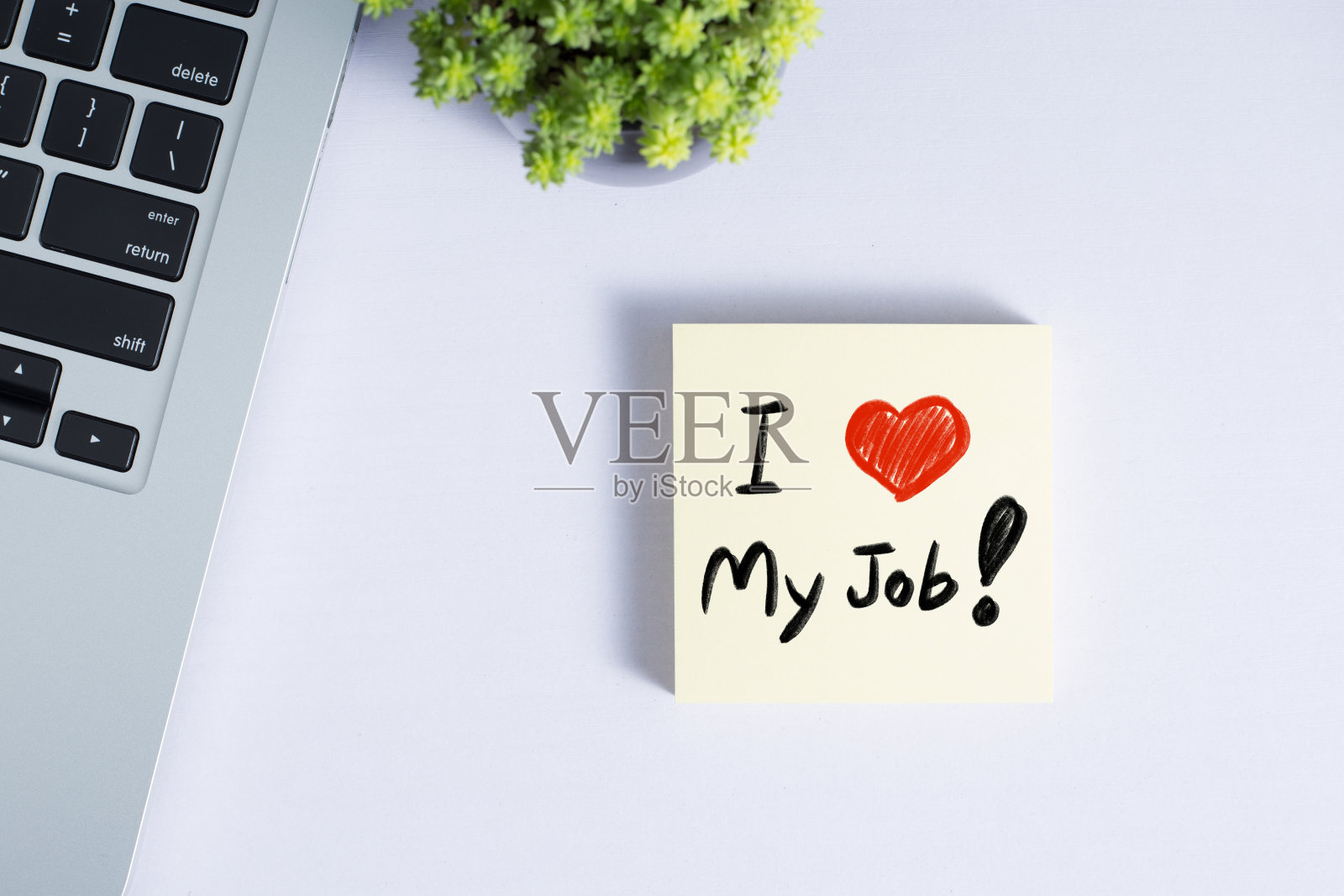 我热爱我的工作理念照片摄影图片