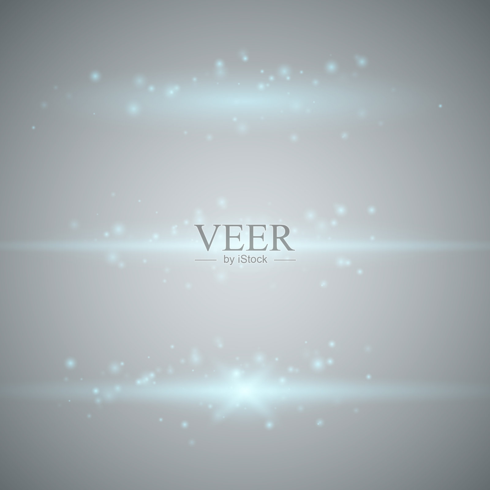 发光特殊的光效果，耀斑，星星和火花隔离。插画图片素材