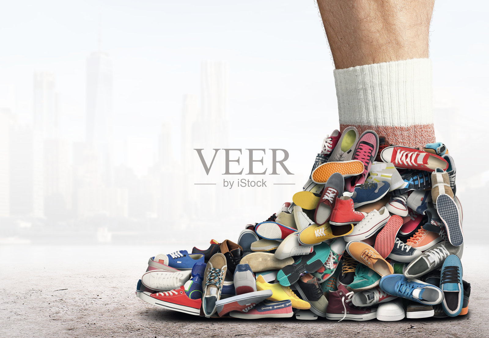 伟大的运动鞋照片摄影图片