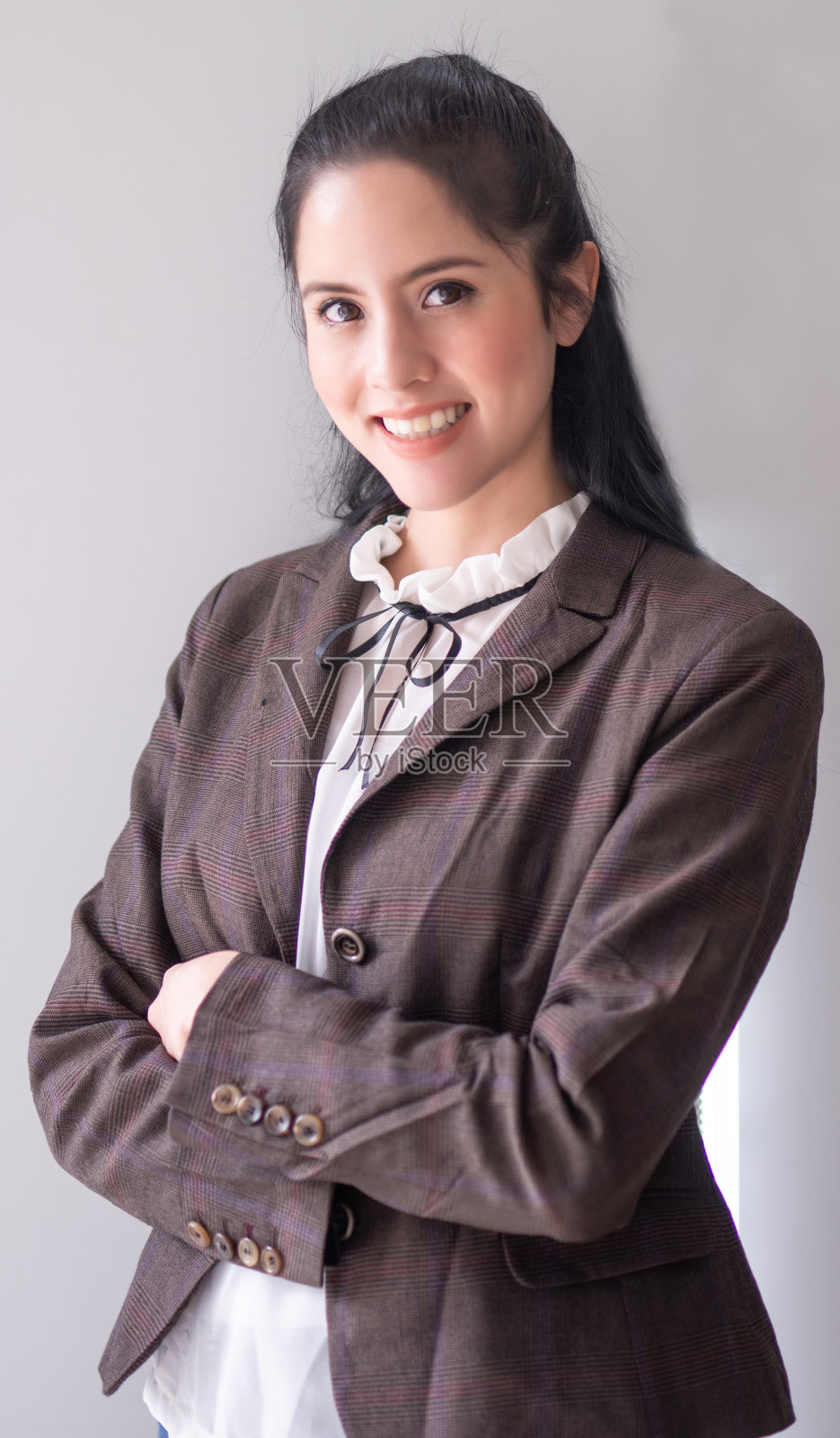 肖像的年轻女商人照片摄影图片