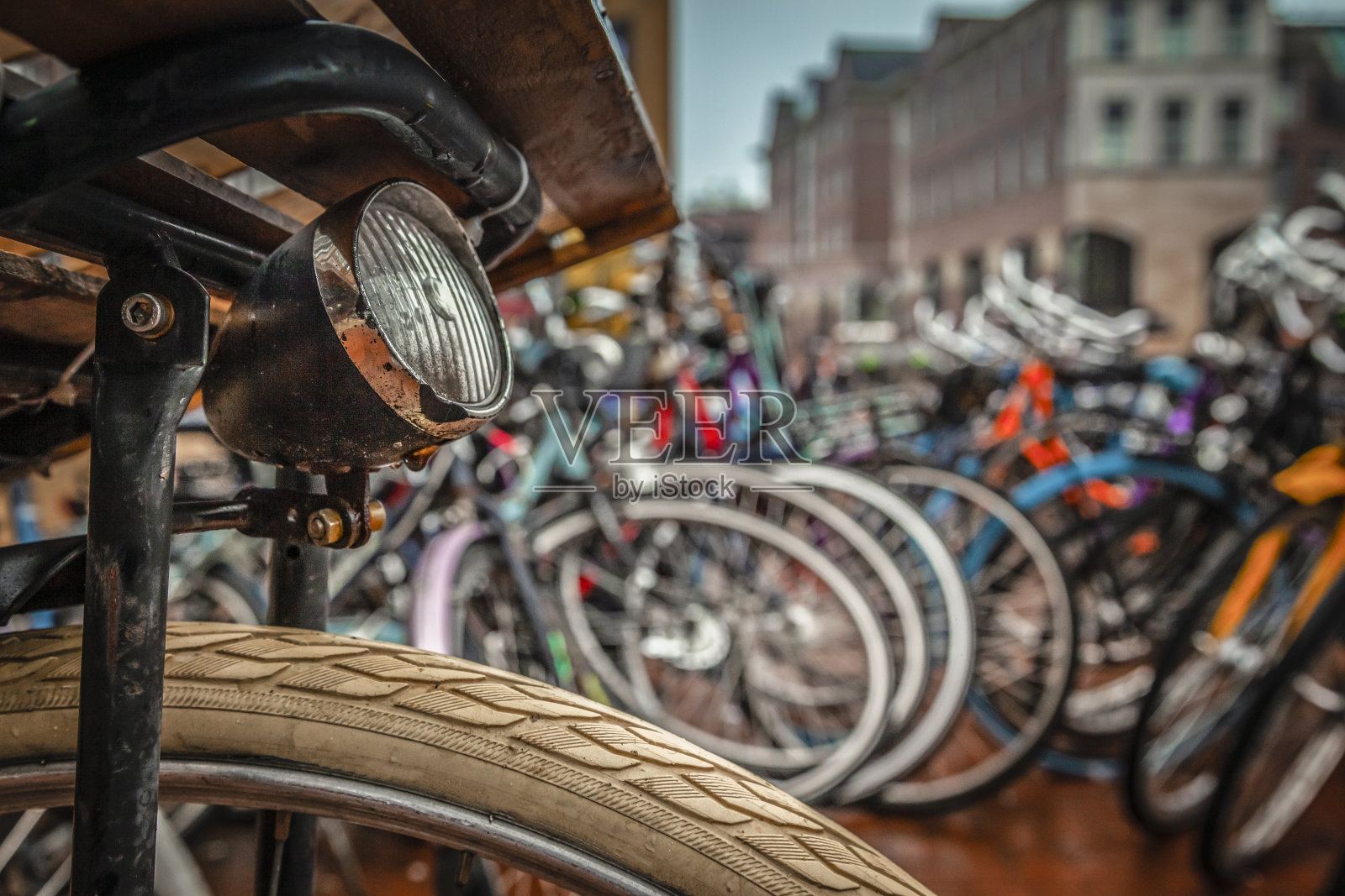 自行车在荷兰照片摄影图片