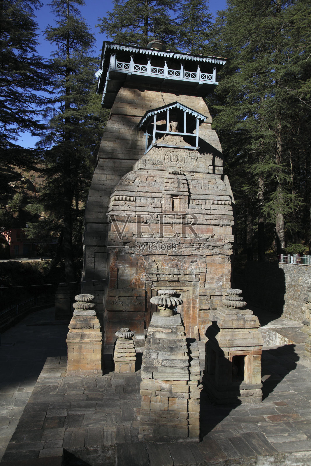 丹德什瓦尔神庙照片摄影图片