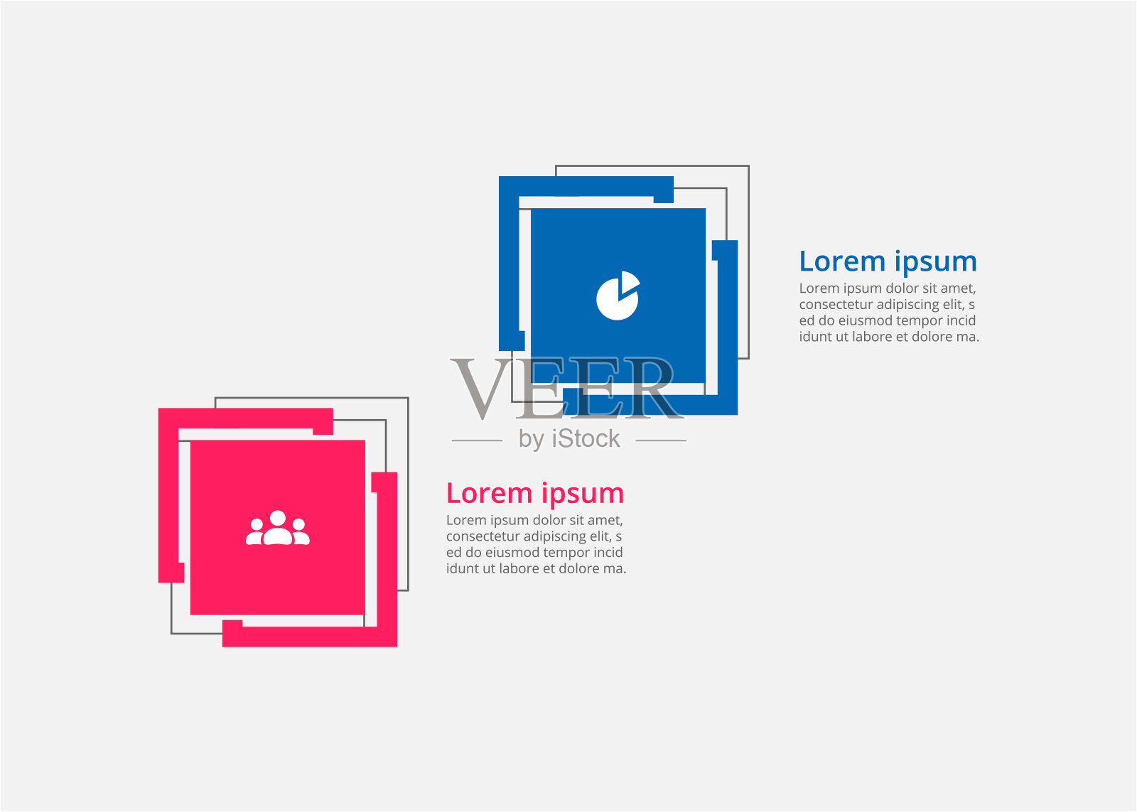 矢量信息图模板设计模板素材