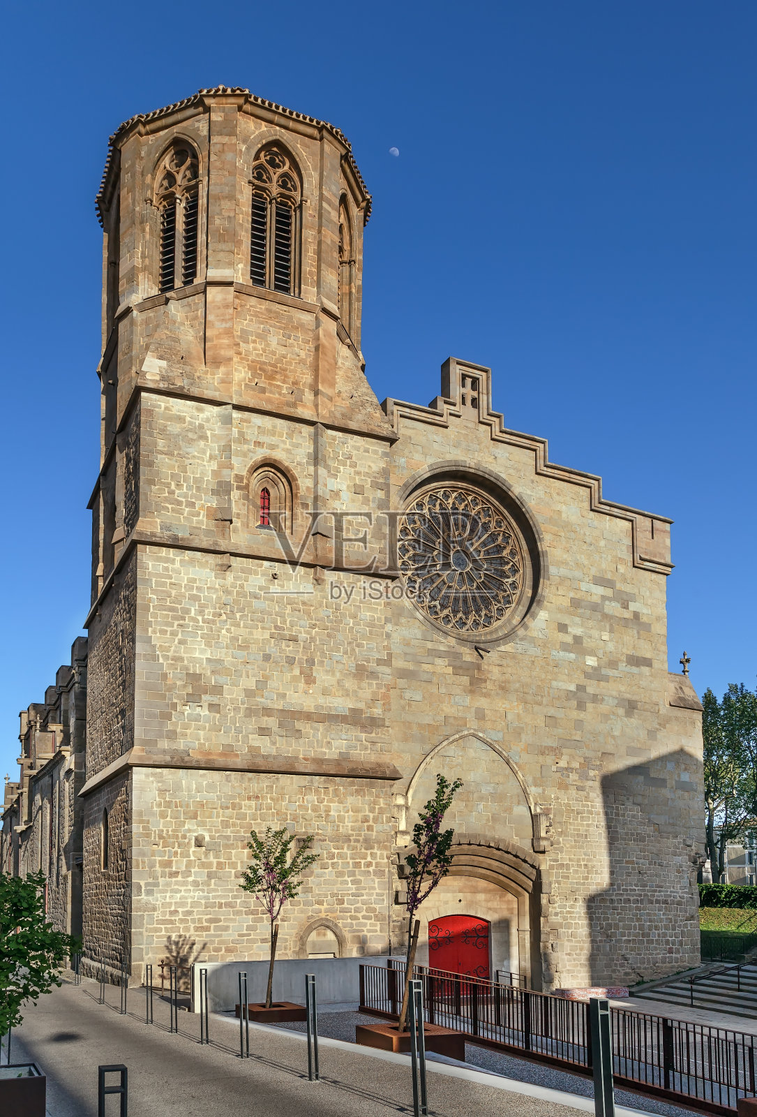 卡尔卡松的大教堂、法国照片摄影图片