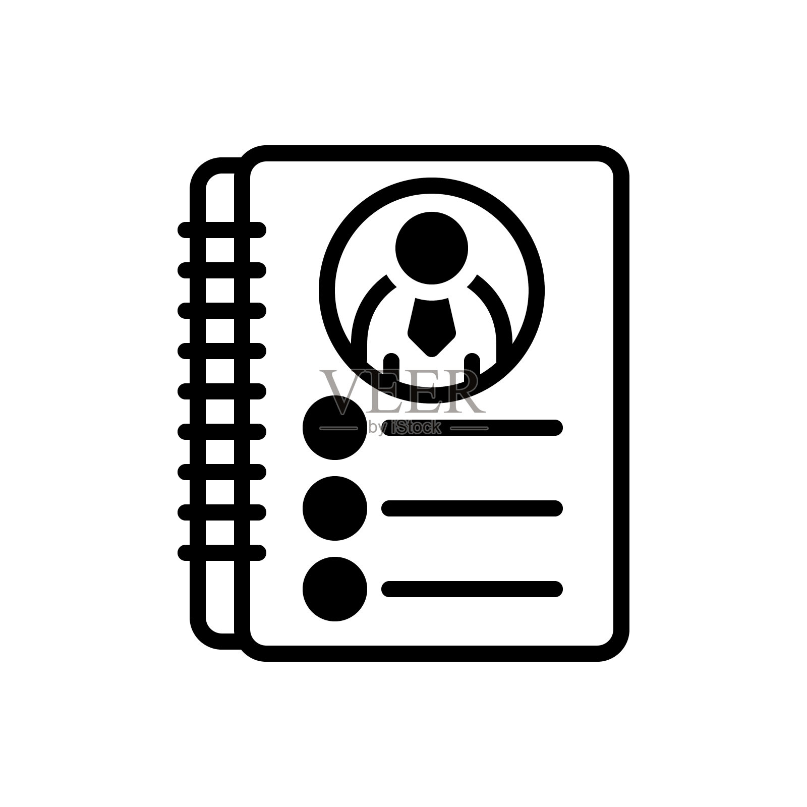 联系人信息设计元素图片