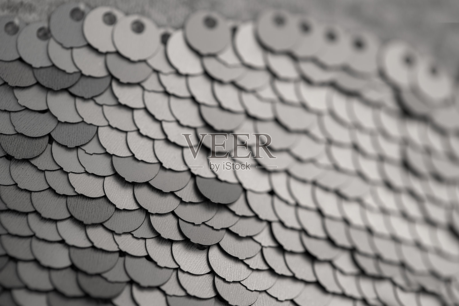 银色payette亮片的纹理照片摄影图片