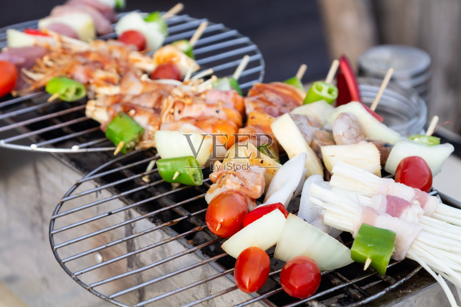 烧烤，烧烤，街边小吃照片摄影图片