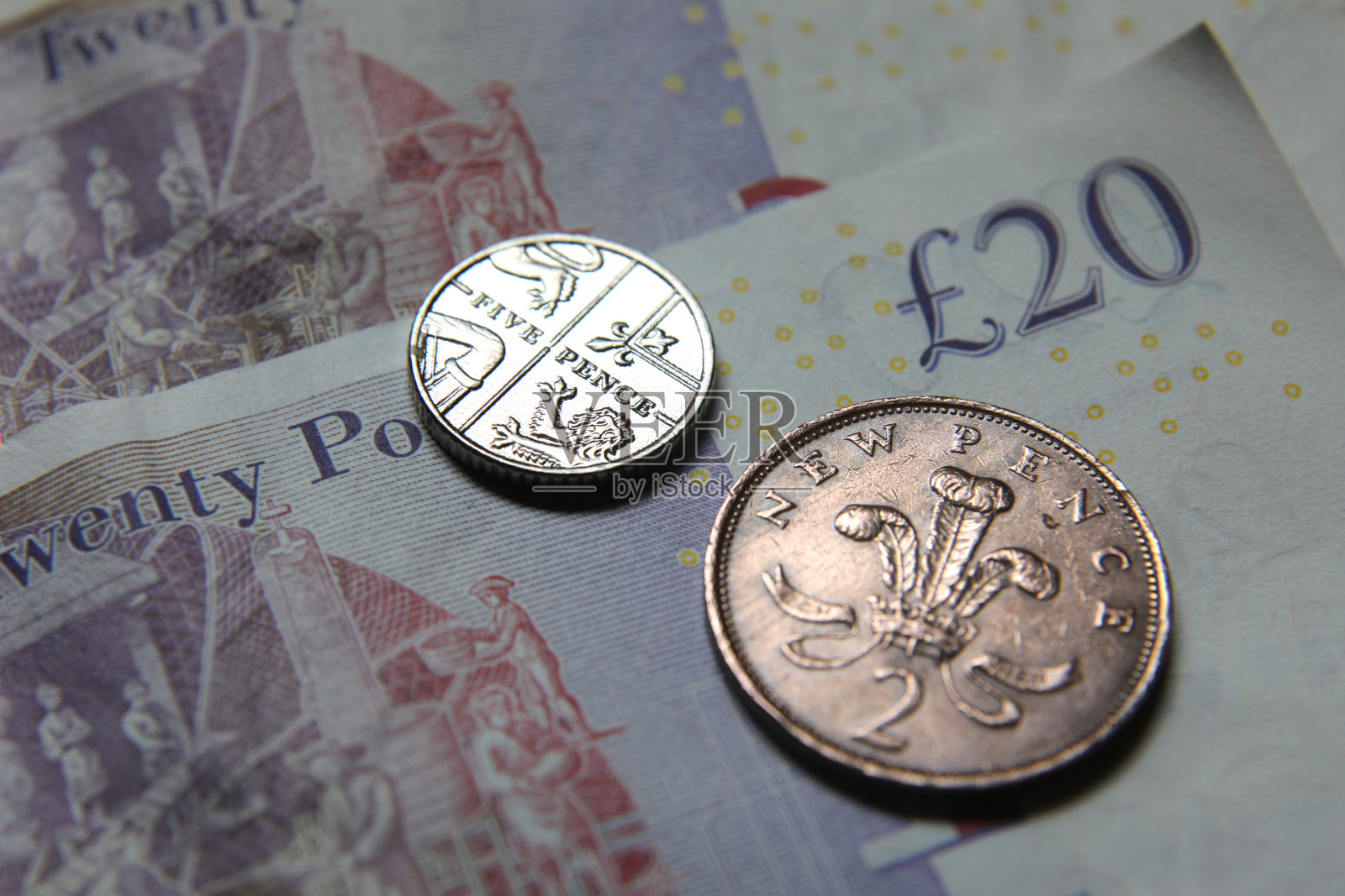 英国英镑货币背景英国货币照片摄影图片