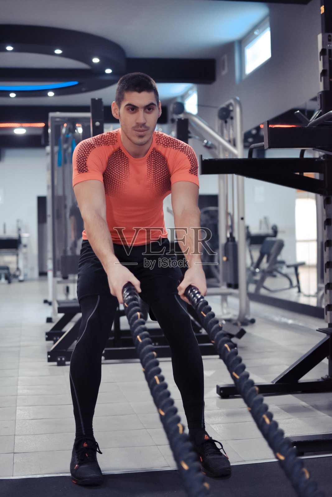 战斗的绳子照片摄影图片