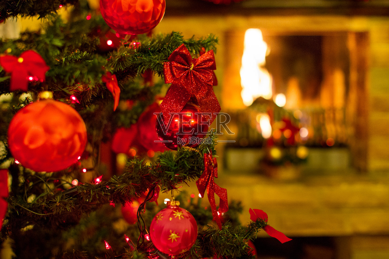 圣诞节的时候照片摄影图片