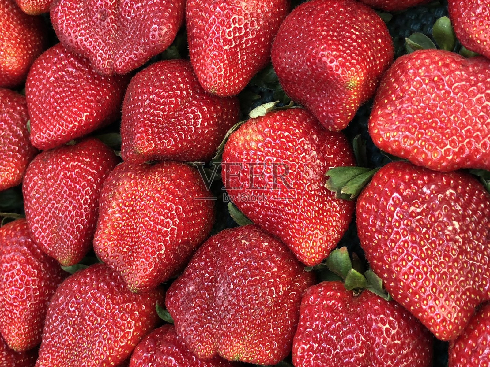 草莓快乐照片摄影图片