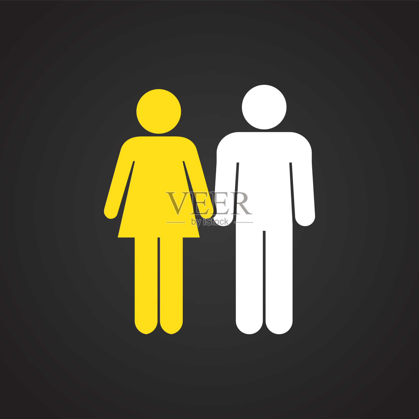 黑人家庭的跨种族关系设计元素图片