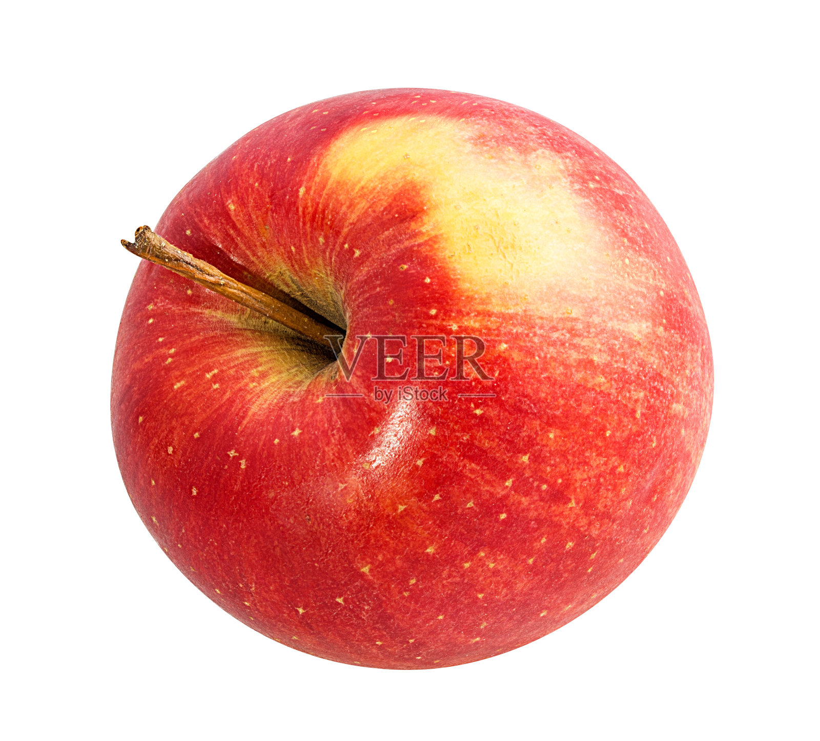 红苹果孤立在白色背景与裁剪路径照片摄影图片